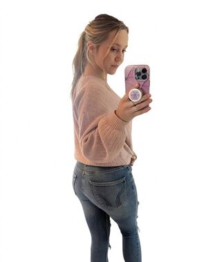 Ripped Light Blue Skinny Jean ( 00)